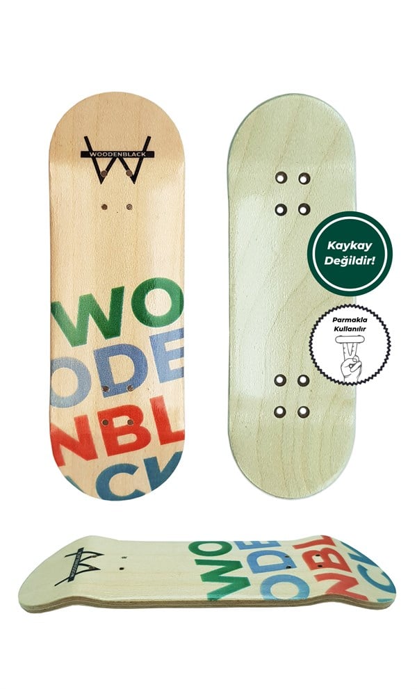 WOODENBLACK COLOR BIGGY DECK/PARMAK KAYKAY 