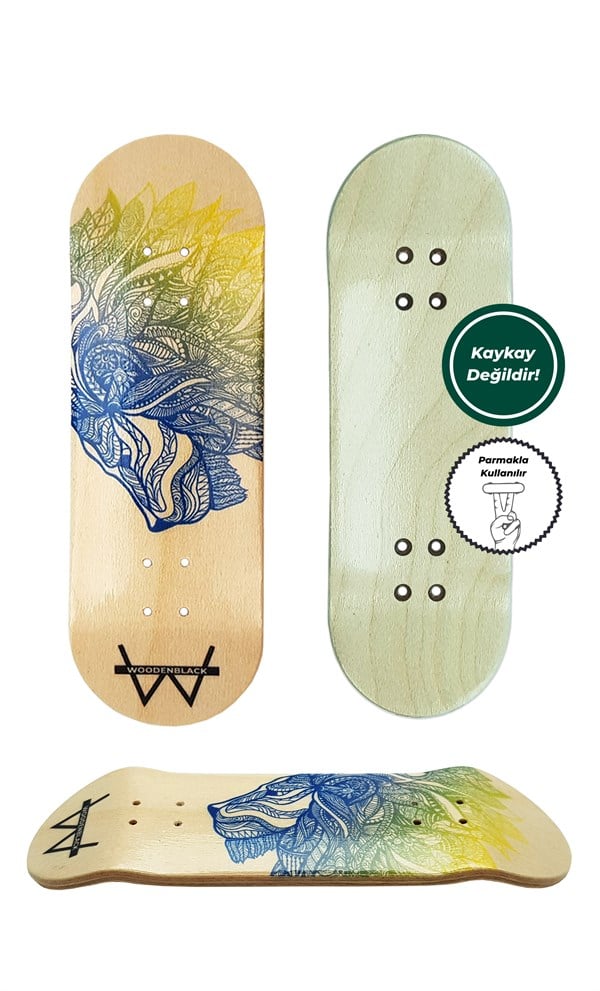 WOODENBLACK COLOR LEO DECK/PARMAK KAYKAY 