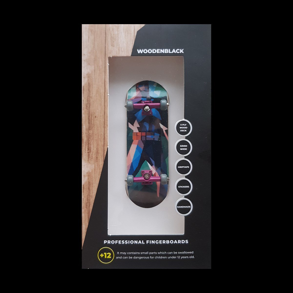 Woodenblack Cube Man - Ready Use Complete