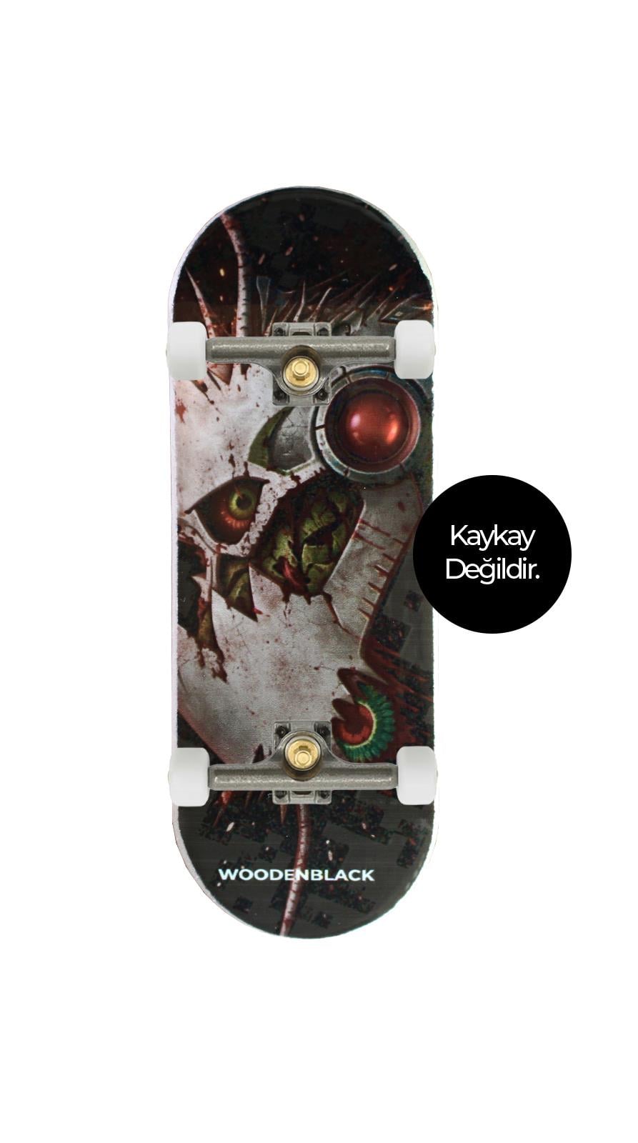 Woodenblack Cyber Skull Pro Fingerboard Complete  