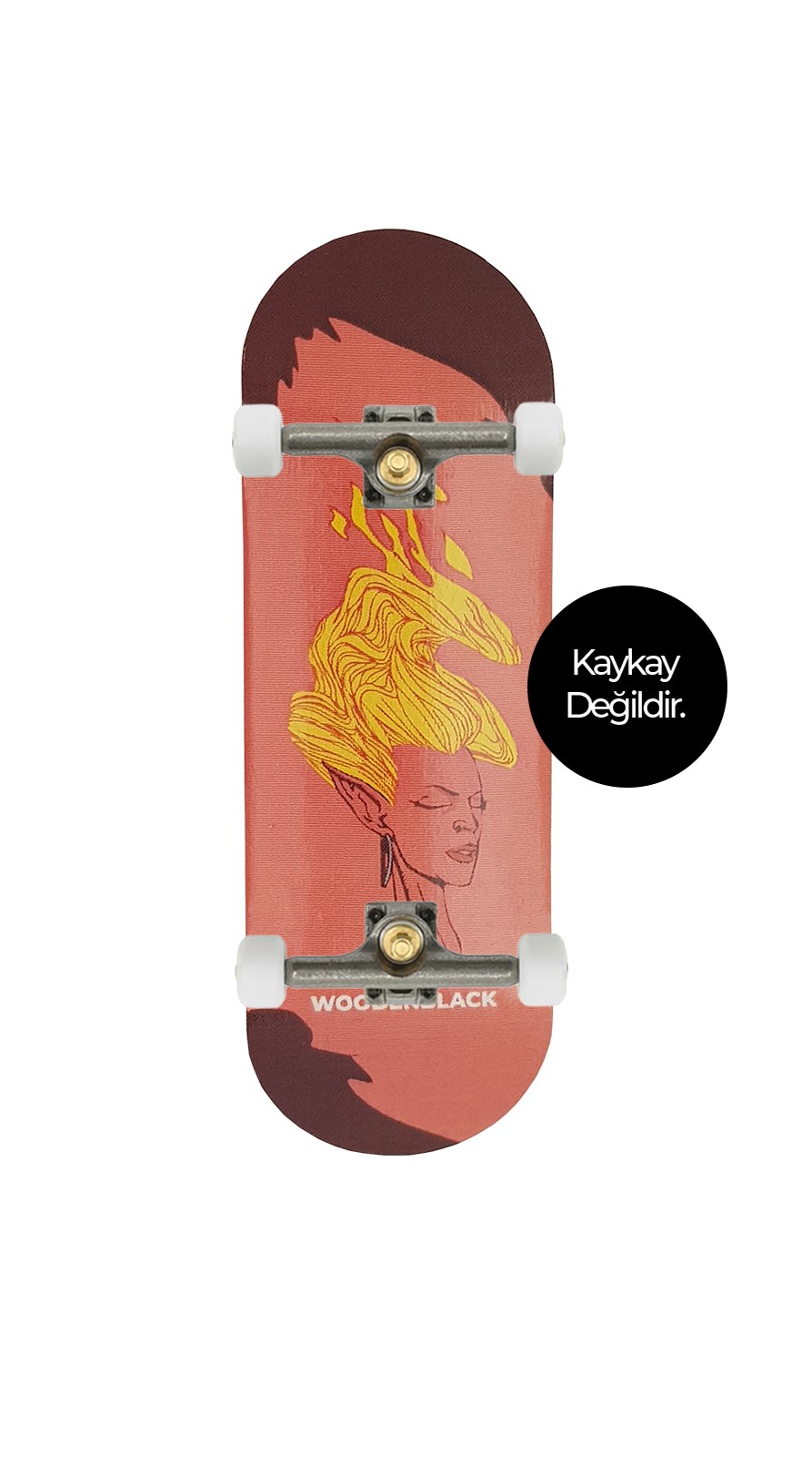 Woodenblack Fire Hair Pro Fingerboard Complete 