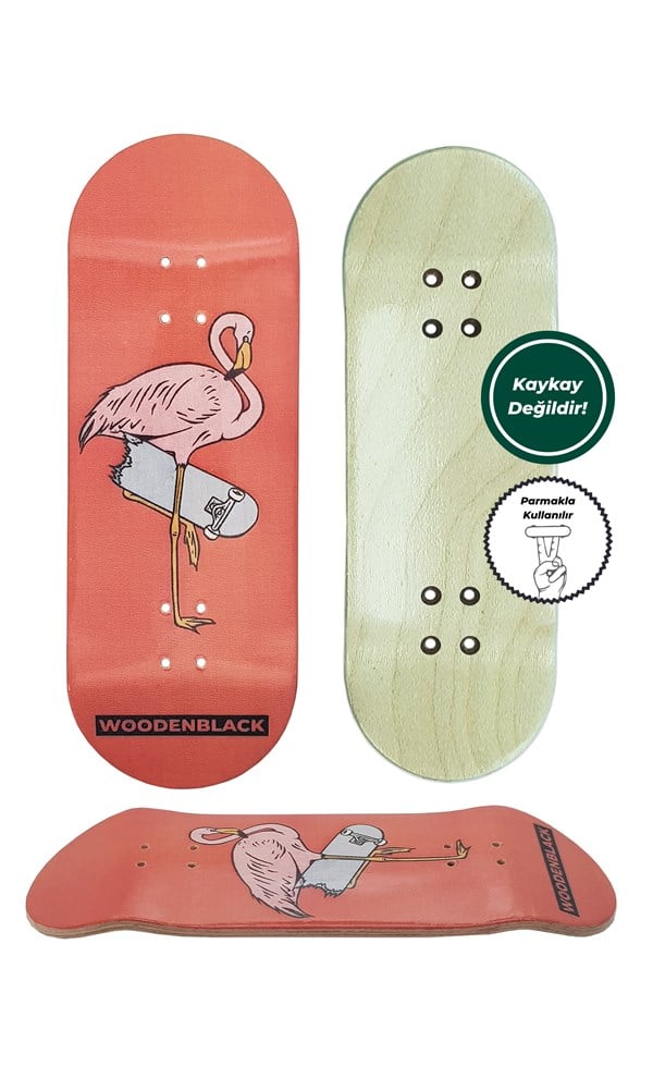 Woodenblack FlaminNo Fingerboard Deck