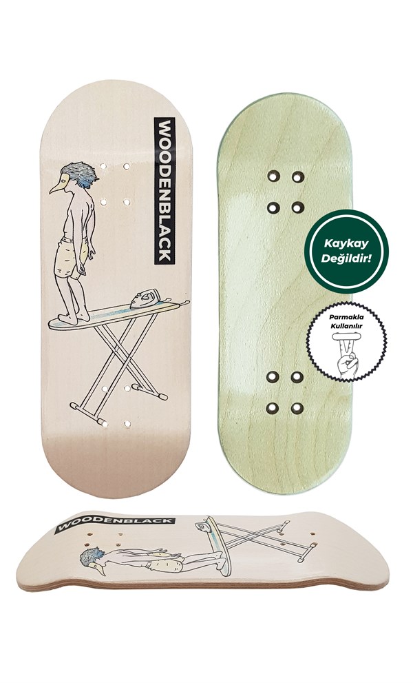 Woodenblack Hang 10 Fingerboard Deck 