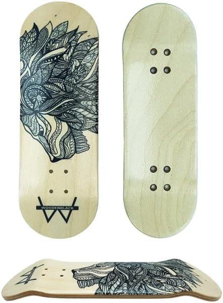 WOODENBLACK LEO FINGERBOARD DECK 