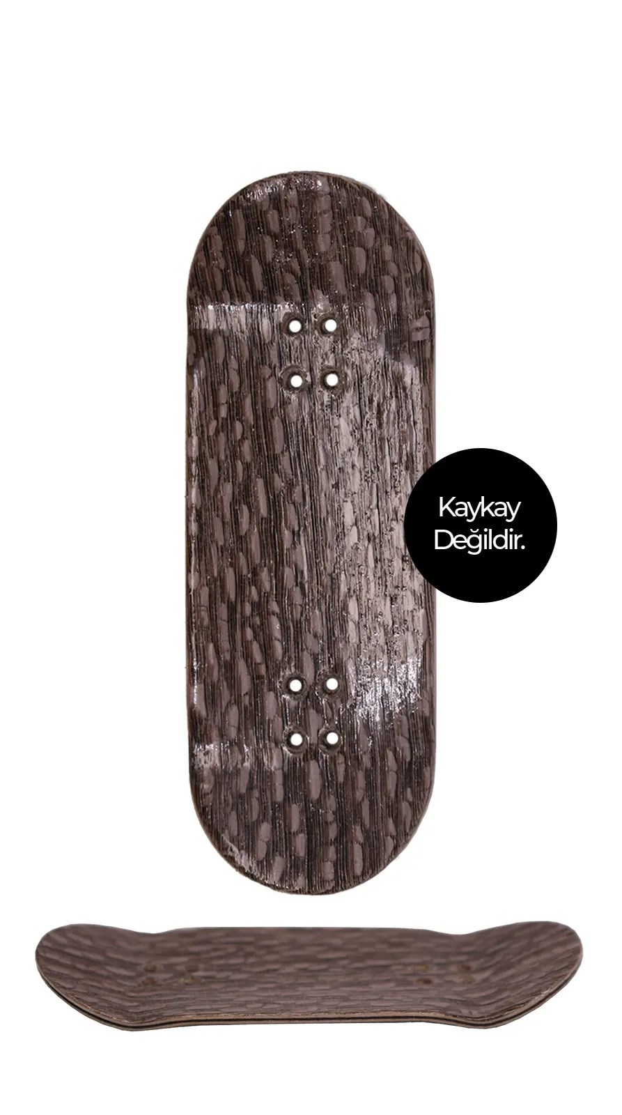 Woodenblack Mozaik Wenge Fingerboard Deck 34mm 