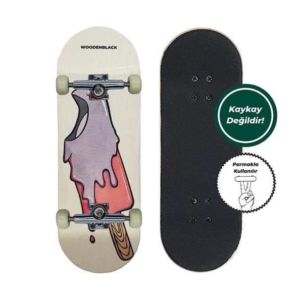Woodenblack Muk Icecream Fingerboard Complete 