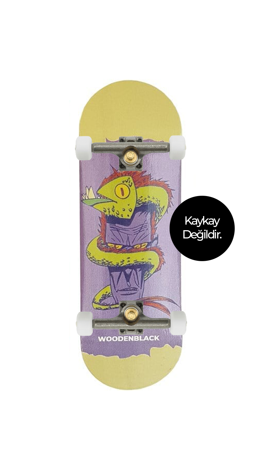 Woodenblack Snake Fish Pro Fingerboard Complete  