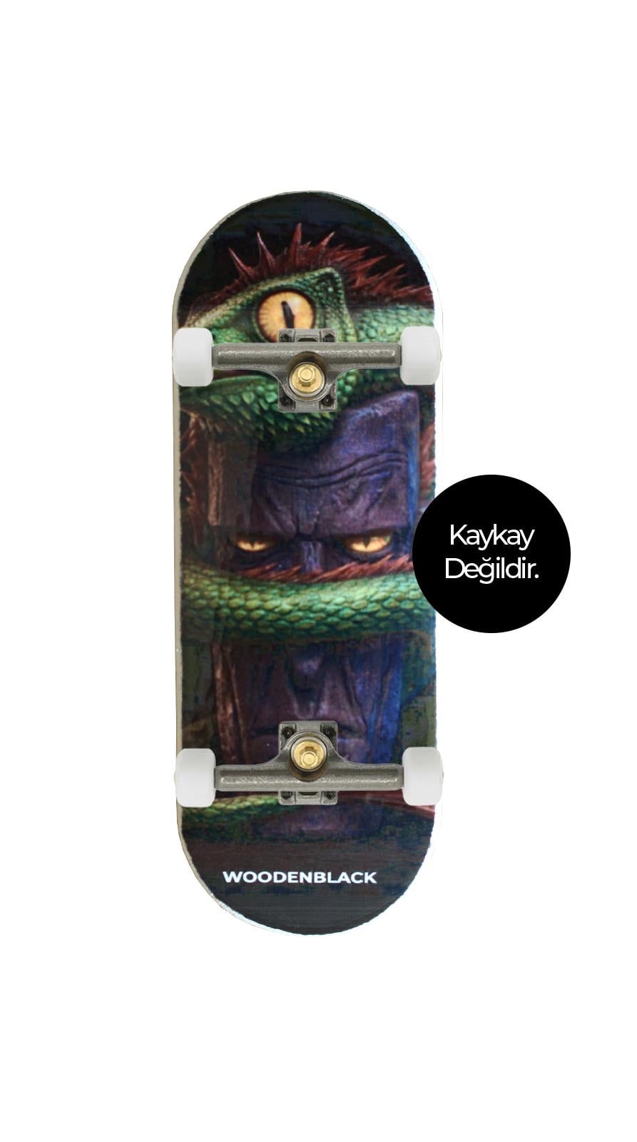Woodenblack Snake Totem Pro Fingerboard Complete  