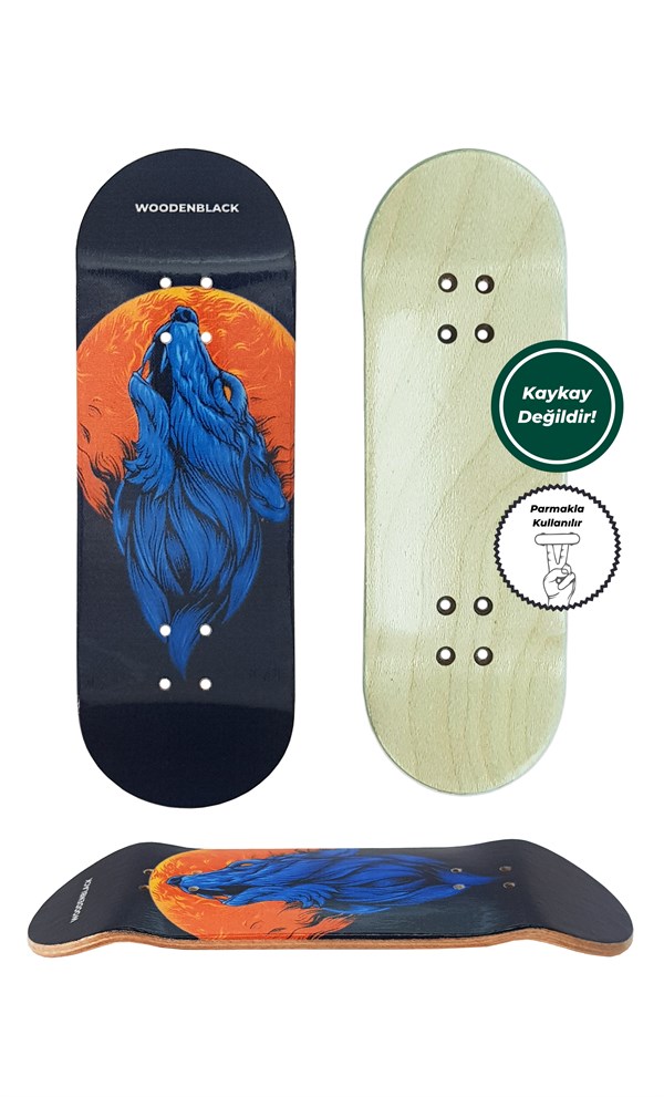 Woodenblack Wolfie Fingerboard Deck 