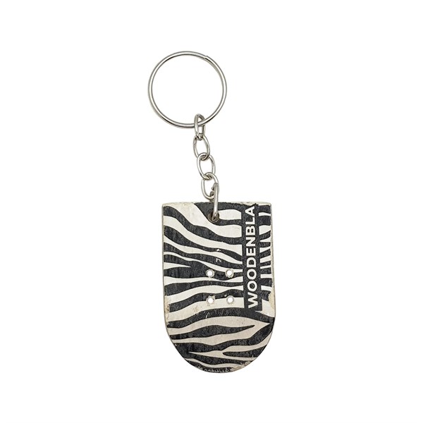 Woodenblack Zebra Anahtarlık 