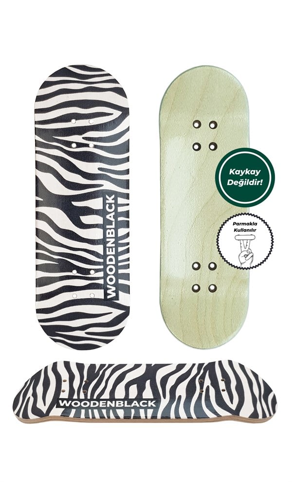 WOODENBLACK ZEBRA DECK/PARMAK KAYKAY 