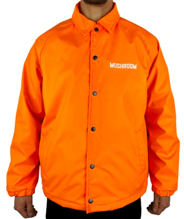 MUSHROOM | Mushroom Coach Jacket Orange | MC7 | Mont