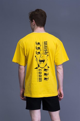 MUSHROOM Psycho II Yellow Tshirt  