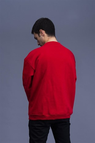 MUSHROOM Red Sweatshirt 