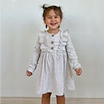 Kız Bebek Uzun Kollu Elbise