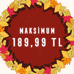 Maksimum 189,99 TL