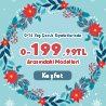 Maksimum 199,99 TL