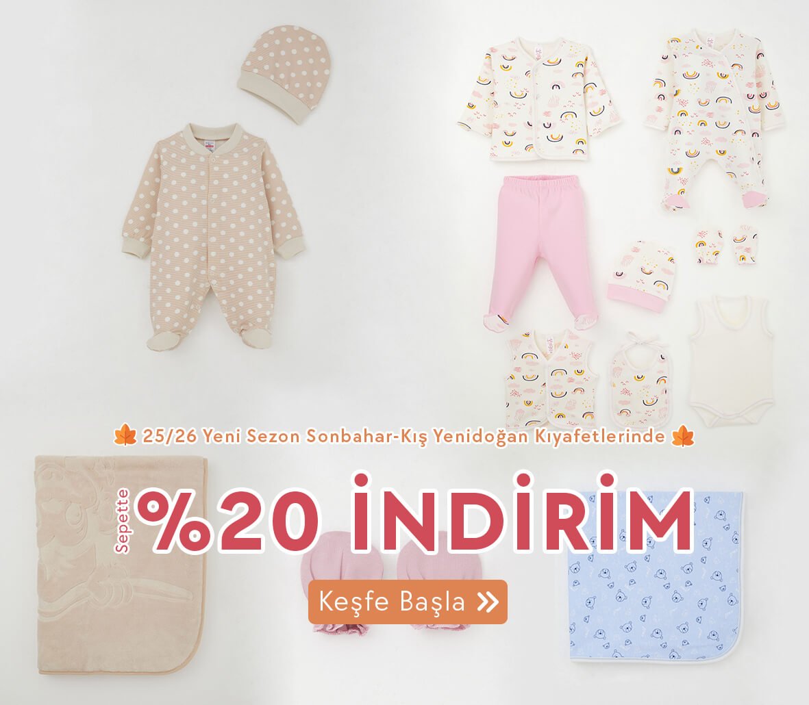 25/26 Sonbahar/Kış yeni sezon baharlık yenidoğan battaniye, hastane çıkış setleri, eldivenler, şapkalar ve daha fazla modeli keşfe başla!