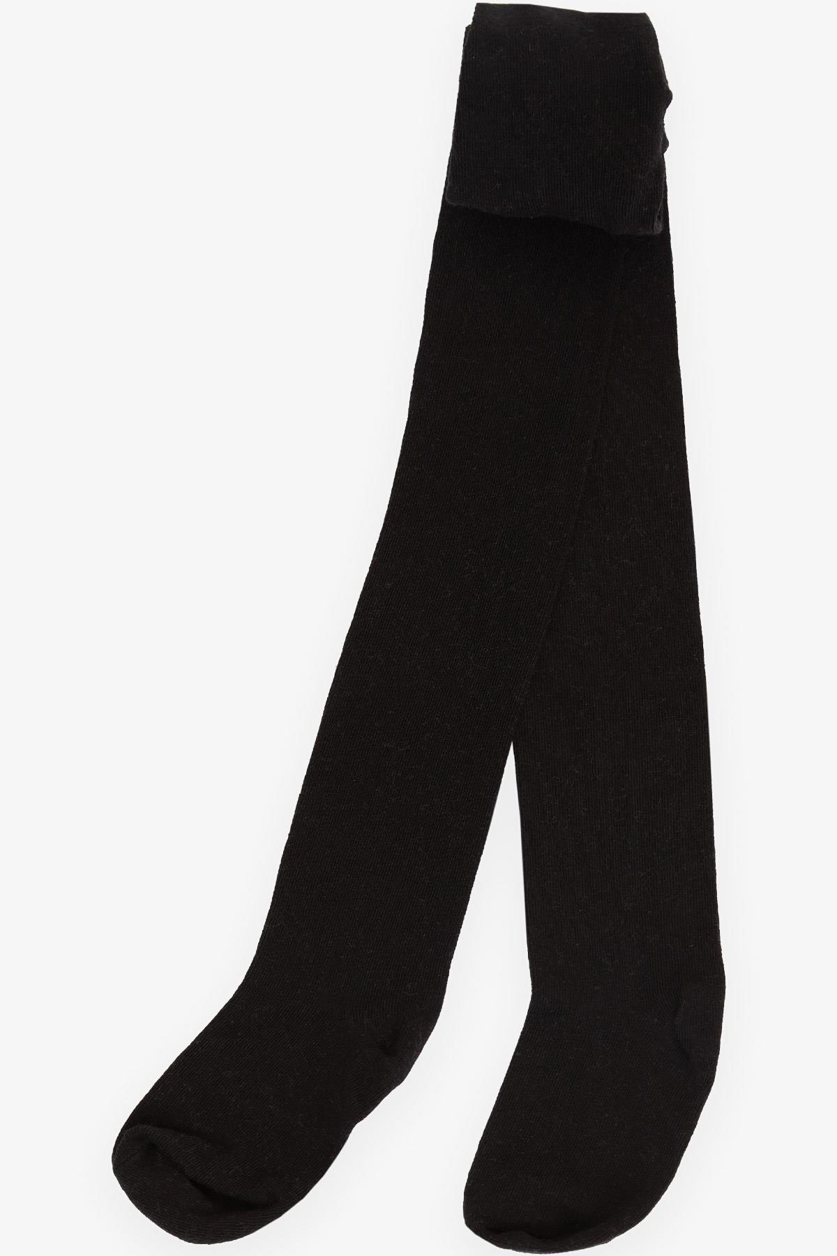 ARTI Kız Çocuk Külotlu Çorap Basic Siyah (7-14 Yaş)