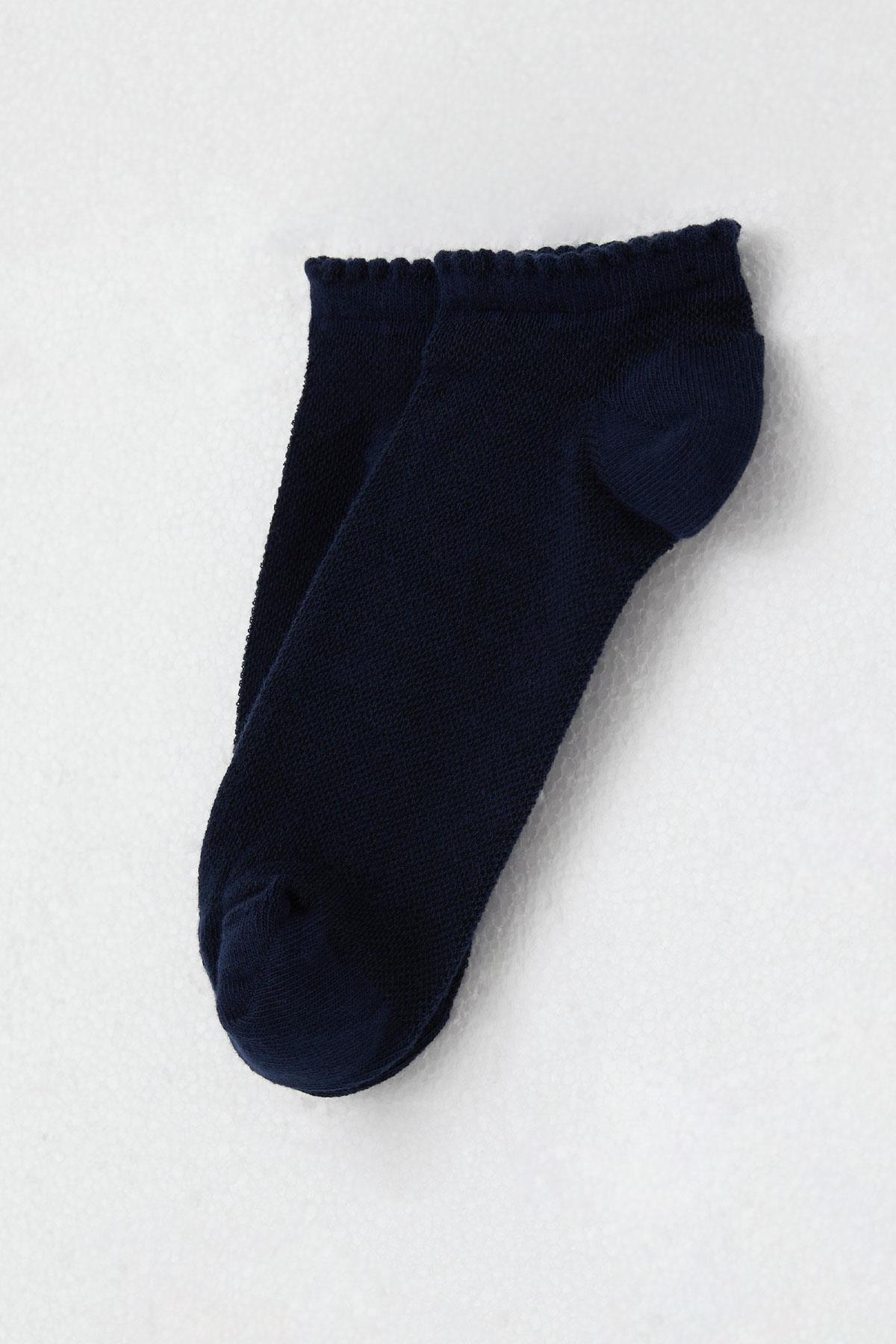 Artı Kız Çocuk Soket Çorap Basic Lacivert (13-14 Yaş)
