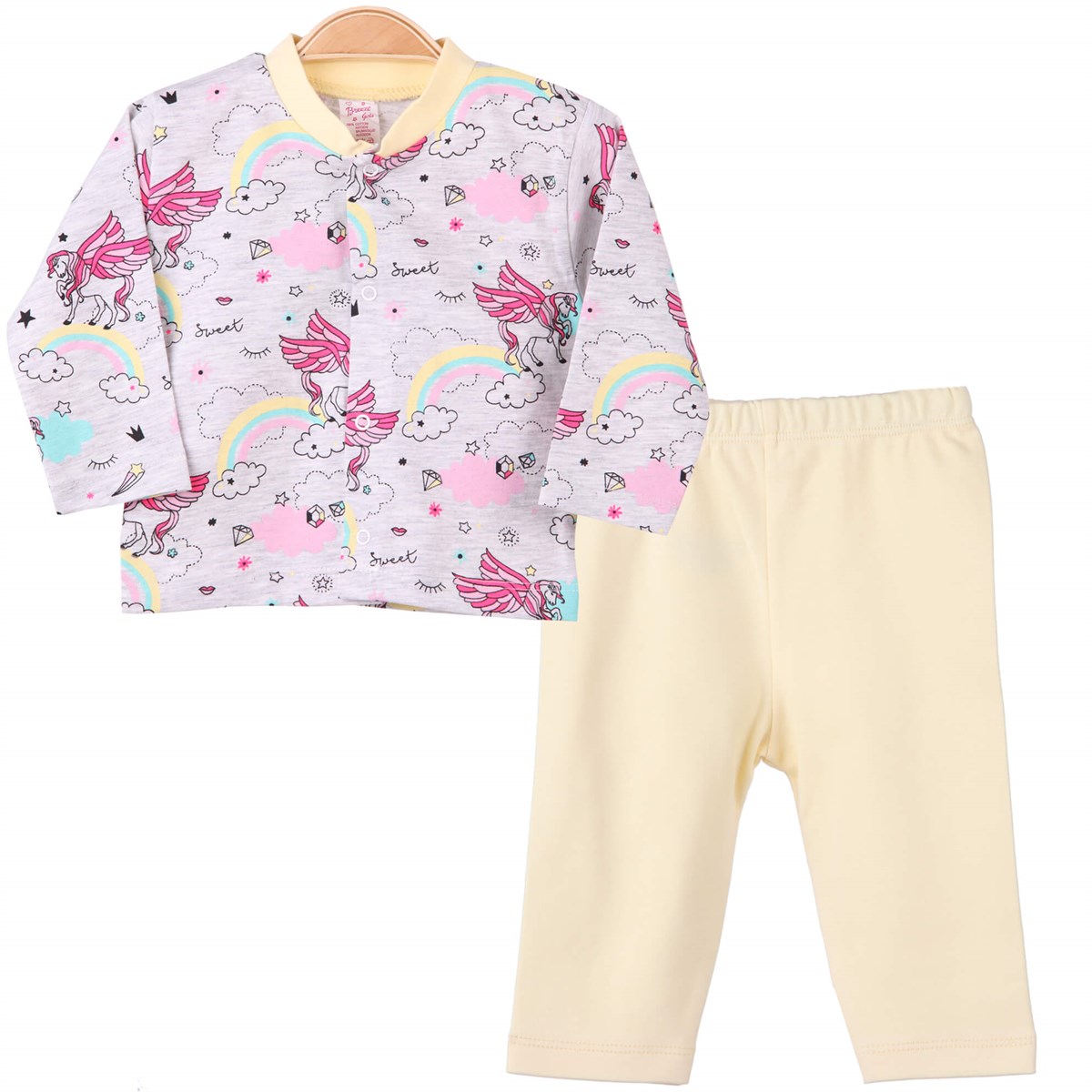 Pijama TakımlarıBREEZEBTS122-514Baskılı Pijama Takımı