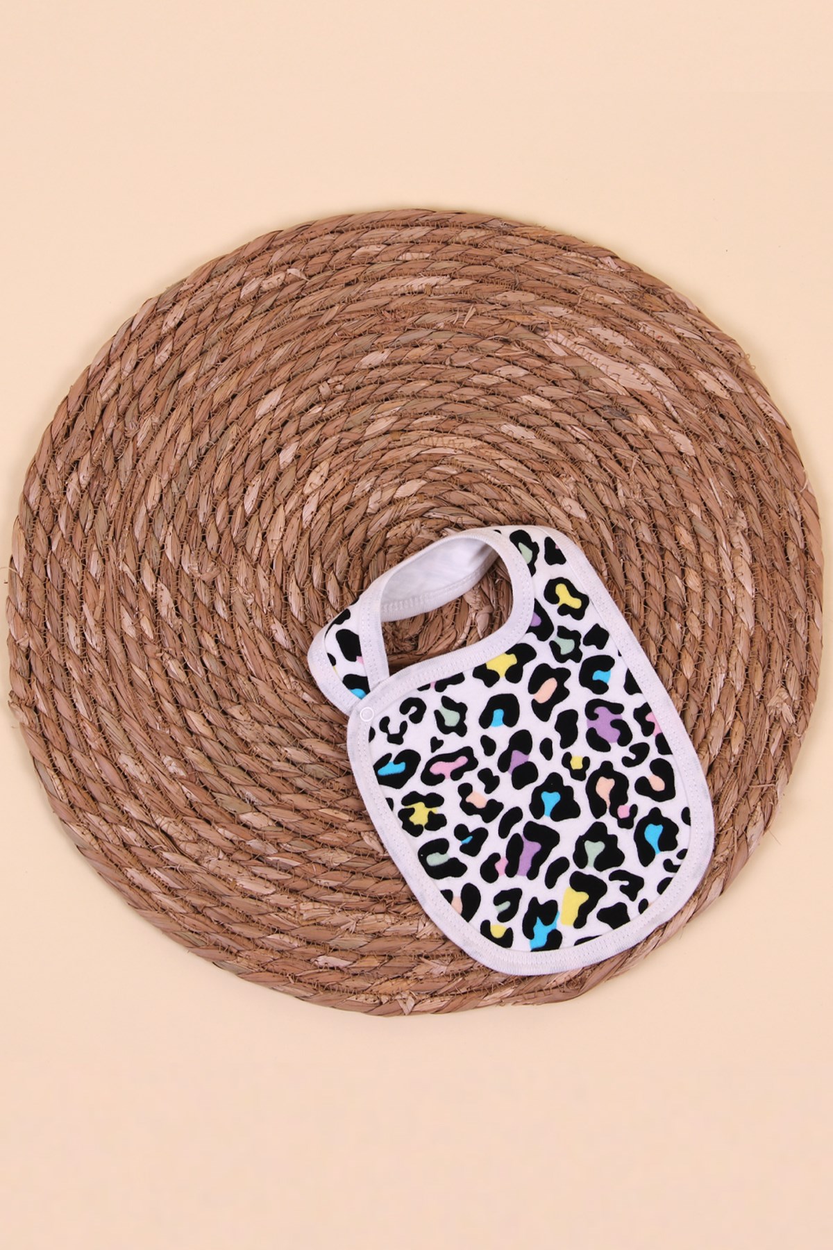 Breeze Bebek Mama Önlüğü Desenli Siyah
