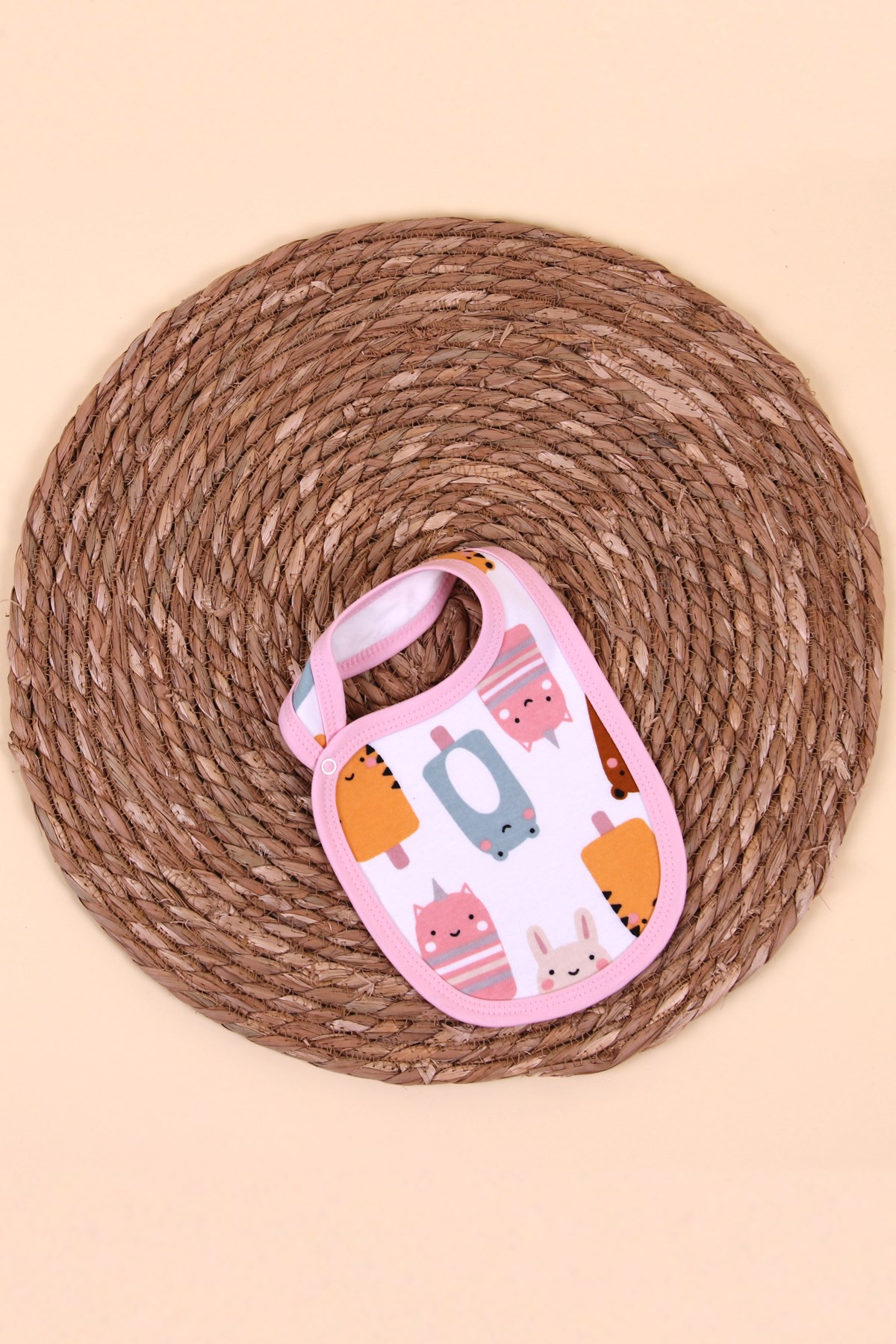 Breeze Bebek Mama Önlüğü Dondurması Kedili Pudra