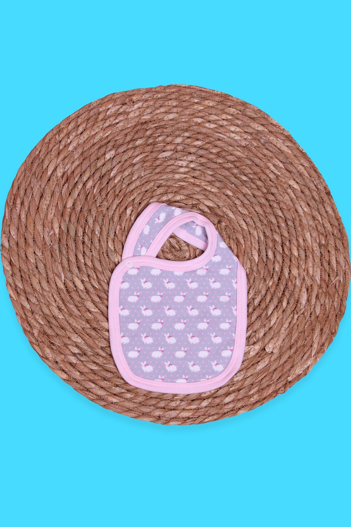 Breeze Bebek Mama Önlüğü Tavşanlı Füme