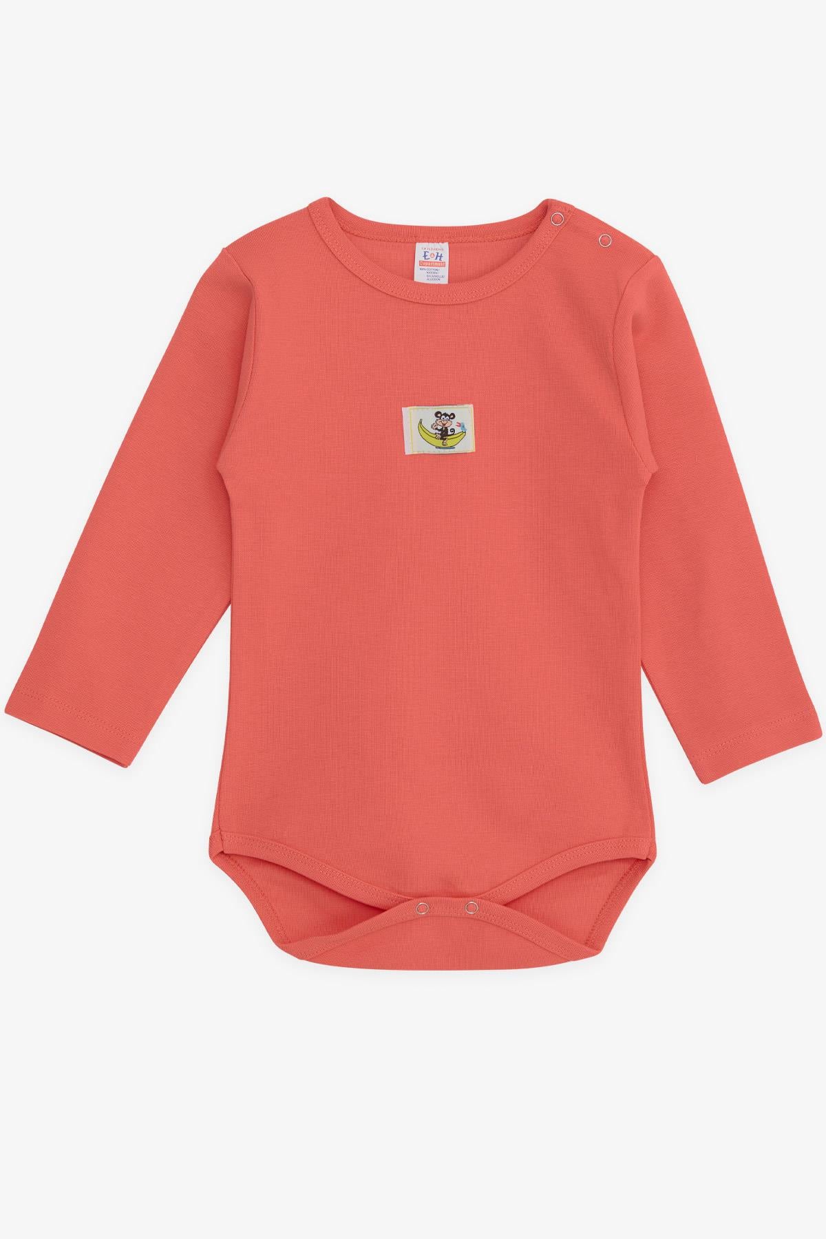 Breeze Erkek Bebek Çıtçıtlı Zıbın Body Maymuncuk Baskılı Narçiçeği (9 Ay-3 Yaş)