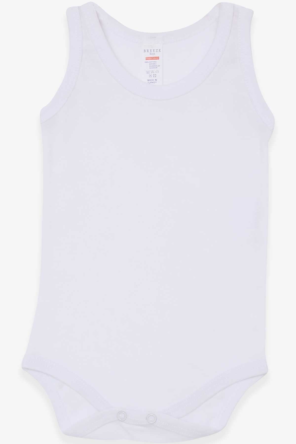 Breeze Erkek Bebek Çıtçtlı Body Ekru (9 Ay-3 Yaş)