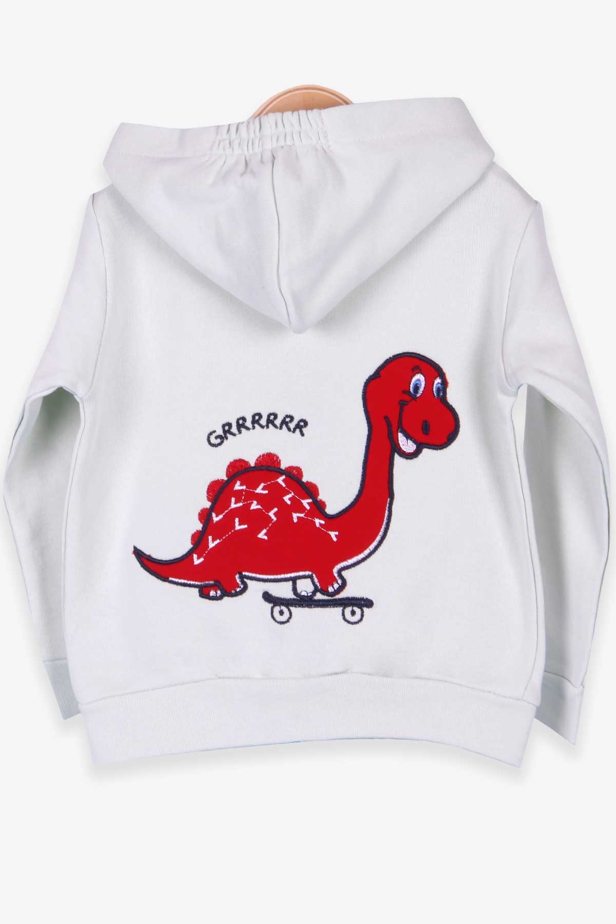Breeze Erkek Bebek Hırka Dinozorlu Mint Yeşili (9 Ay-3 Yaş)