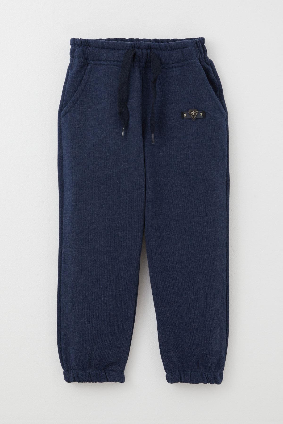 Breeze Erkek Çocuk Alt Armalı Bağcık Aksesuarlı Lacivert (1-4 Yaş)