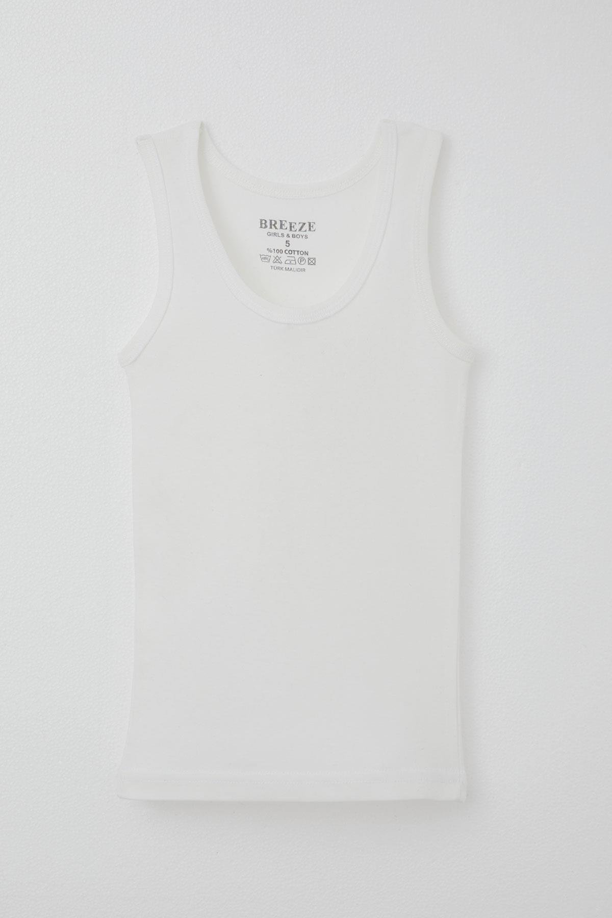 Breeze Erkek Çocuk Atlet Krem (5-13 Yaş)