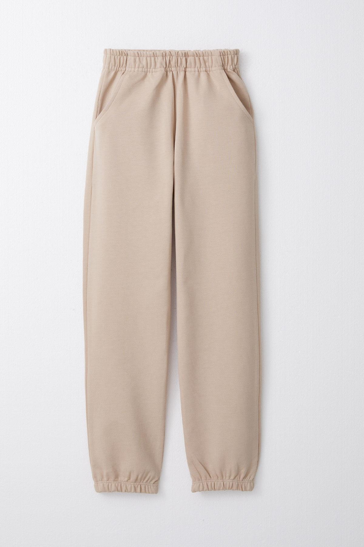 Breeze Erkek Çocuk Eşofman Alt Basic Bej (4-8 Yaş)