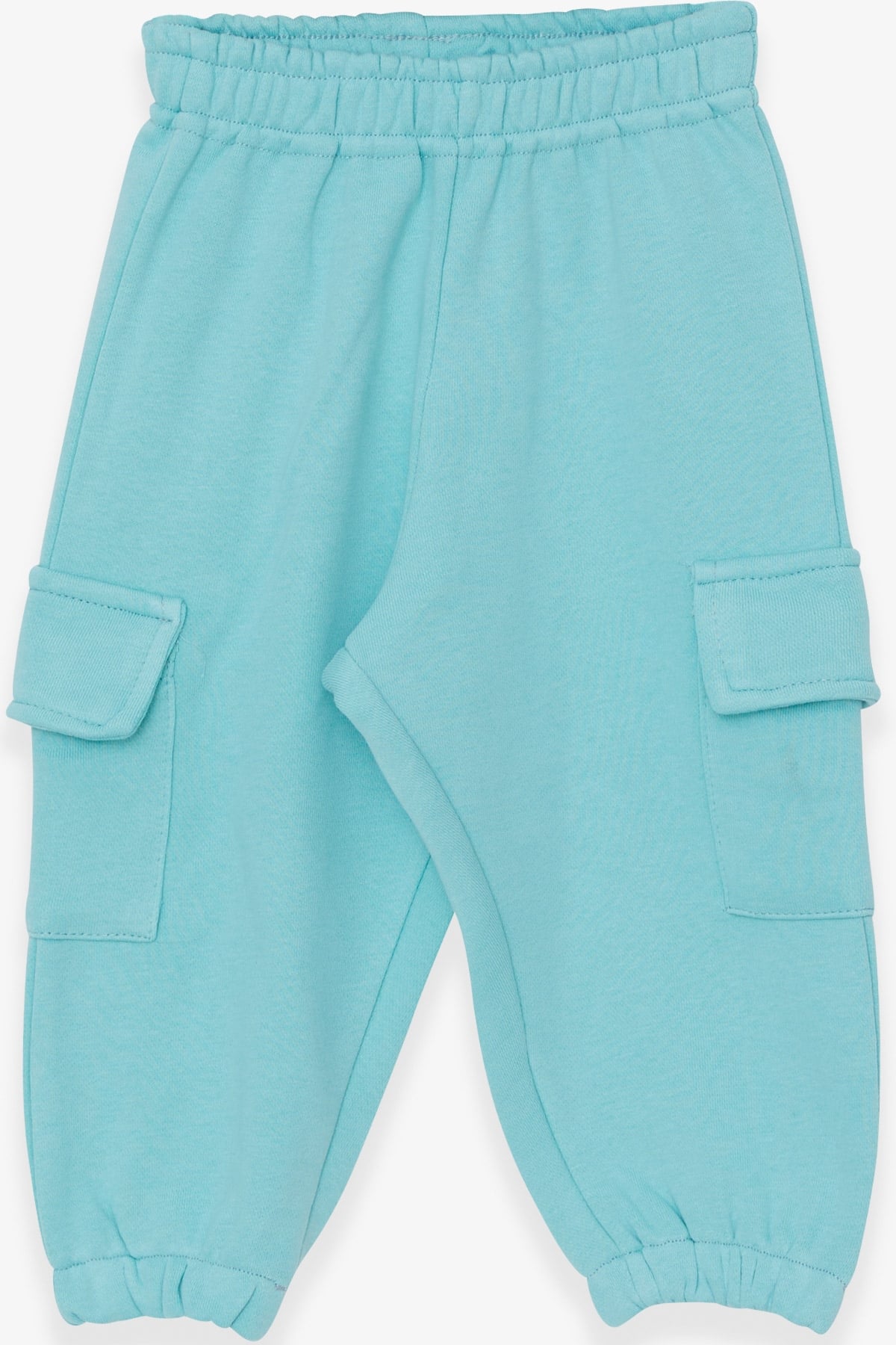 Breeze Erkek Çocuk Eşofman Altı Kargo Cepli Su Yeşili (3-7 Yaş)