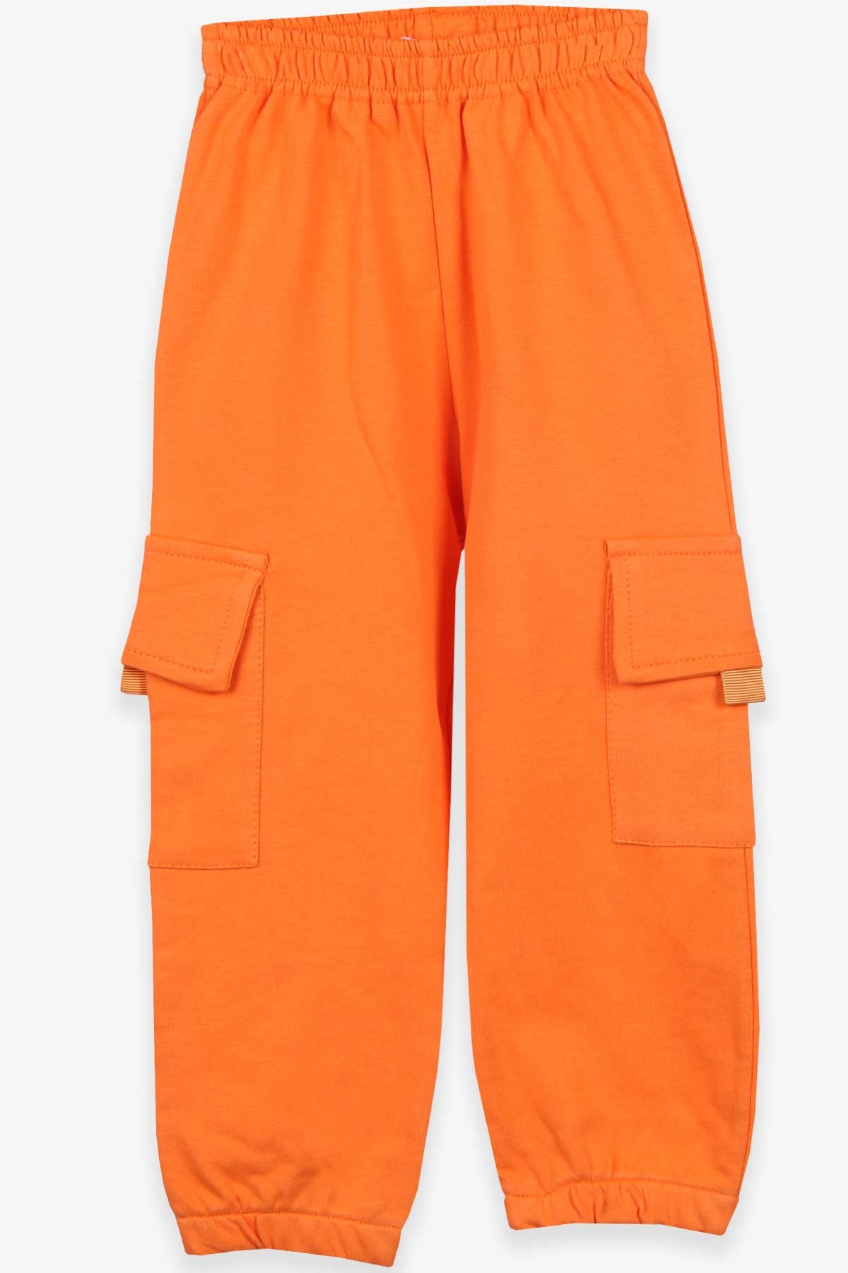 Breeze Erkek Çocuk Kapri Basic Yanları Cepli Turuncu (3-7 Yaş)