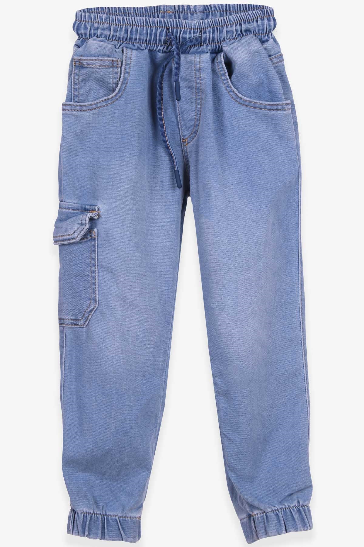 Breeze Erkek Çocuk Kot Pantolon Jogger Mavi (5-9 Yaş)