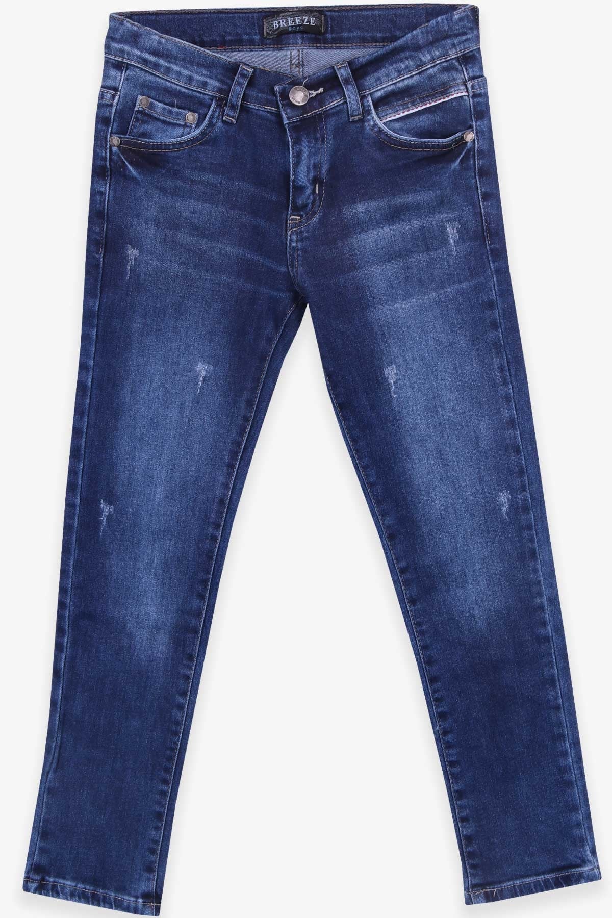 Breeze Erkek Çocuk Kot Pantolon Koyu Mavi (8-14 Yaş)