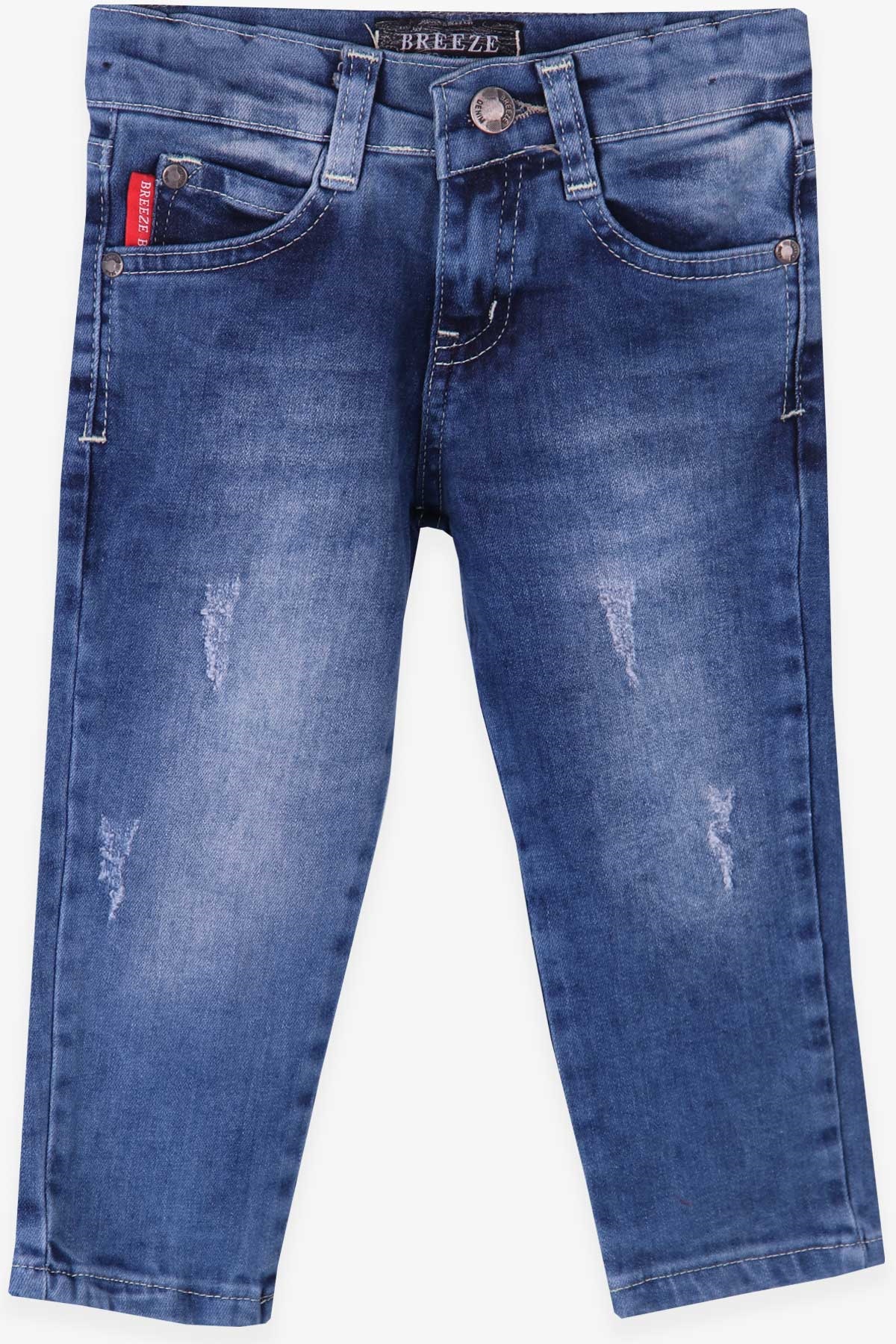 Breeze Erkek Çocuk Kot Pantolon Mavi (1.5-5 Yaş)