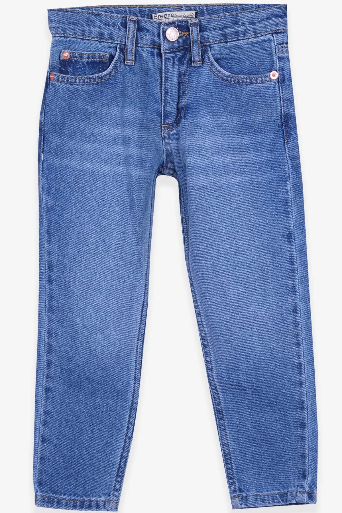 Breeze Erkek Çocuk Kot Pantolon Mavi (5-8 Yaş)