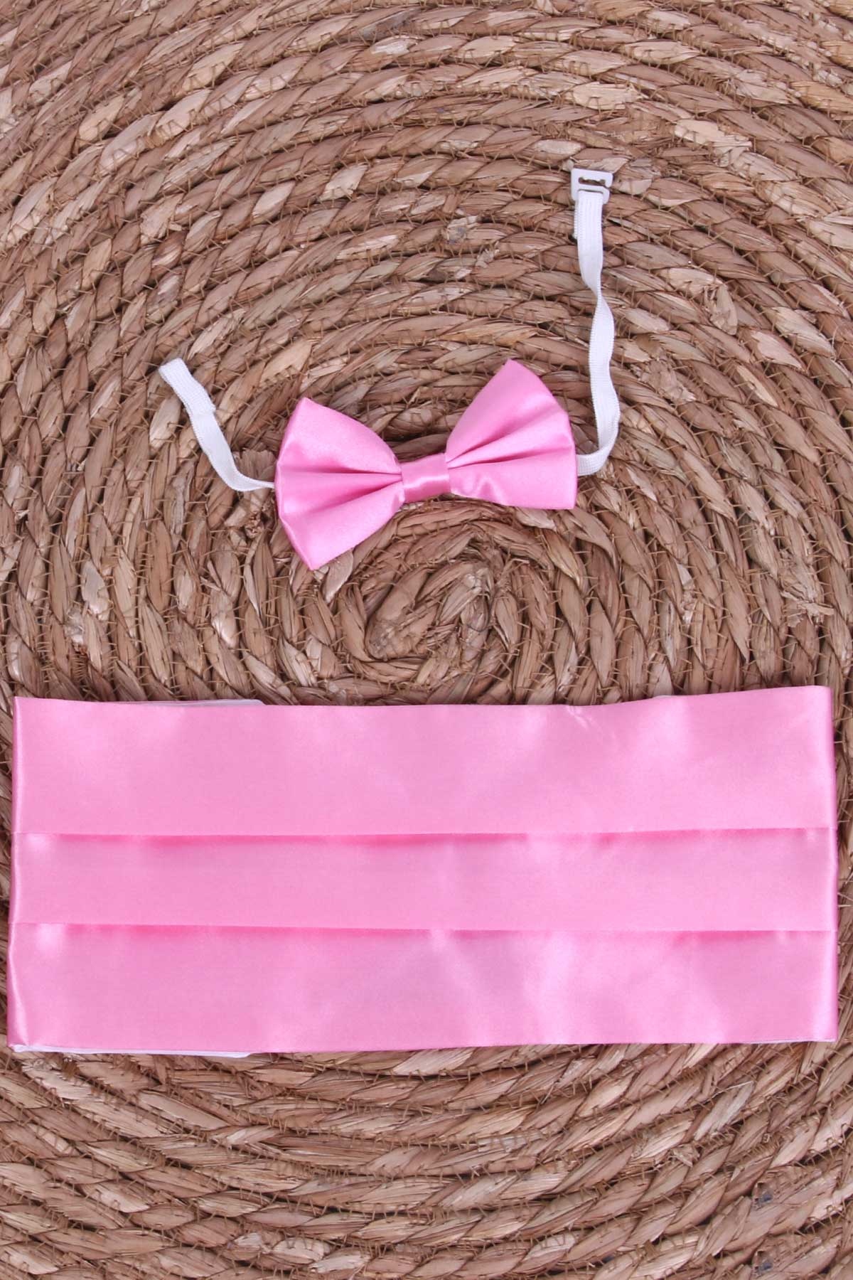 Breeze Erkek Çocuk Papyon Kuşak Pudra (Standart)