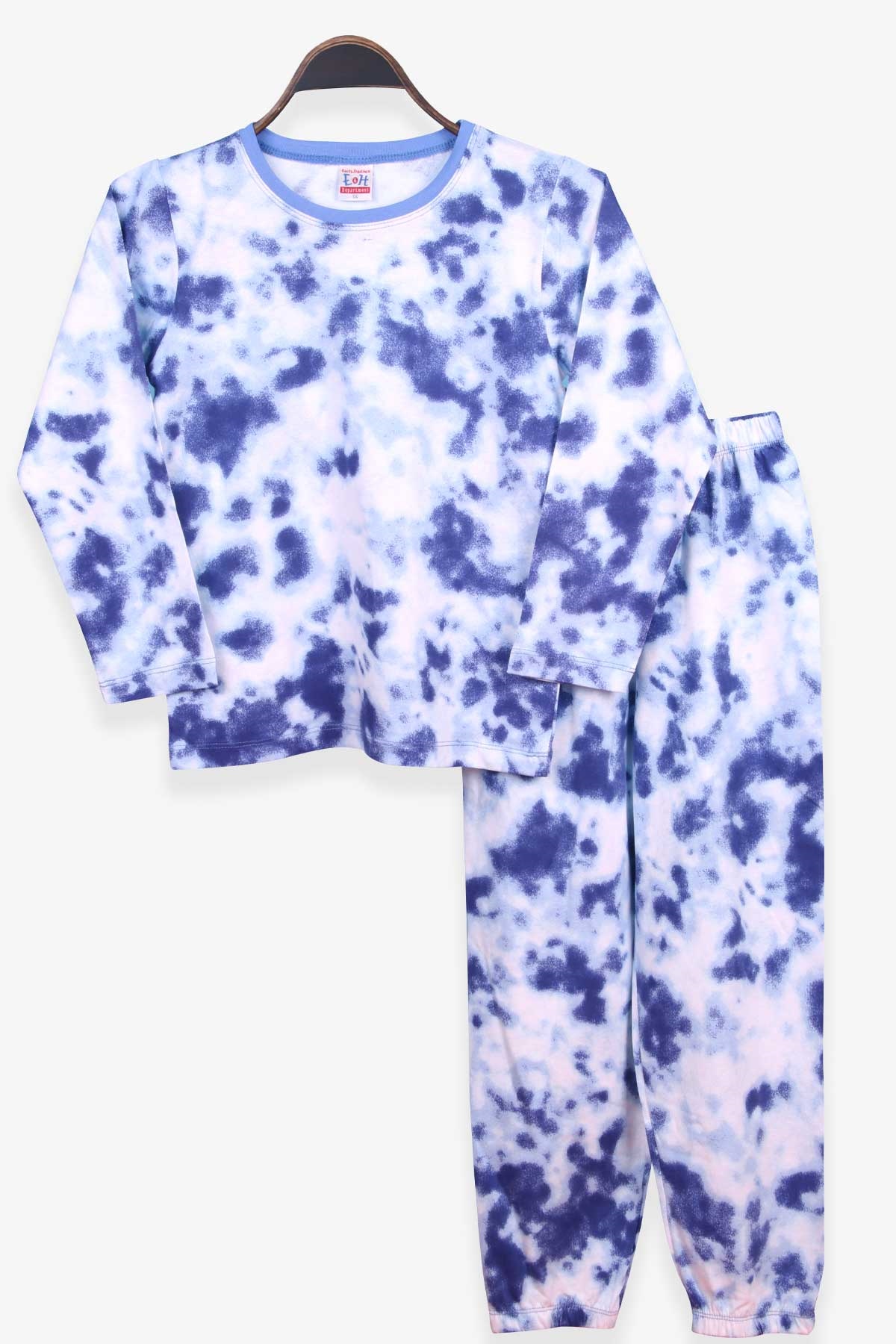 Breeze Erkek Çocuk Pijama Takımı Batik Desenli Karışık Renk (9-12 Yaş)