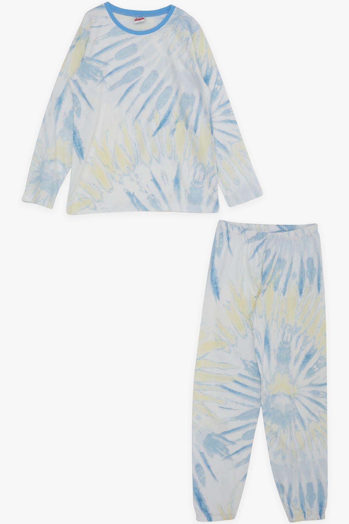 Breeze Erkek Çocuk Pijama Takımı Batik Desenli Karışık Renk (9-12 Yaş)