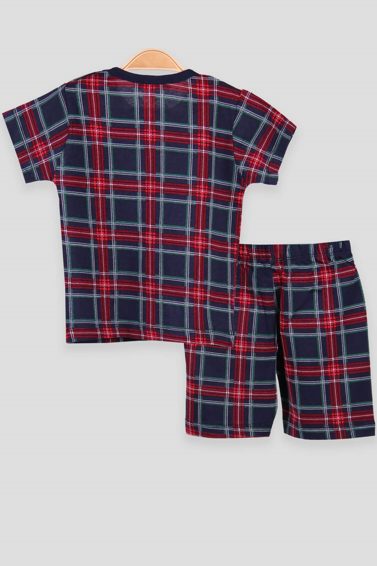 Erkek Çocuk Pijama Takımı Çizgili Lacivert 2 Yaş - Yumuşak Kumaş | Breeze
