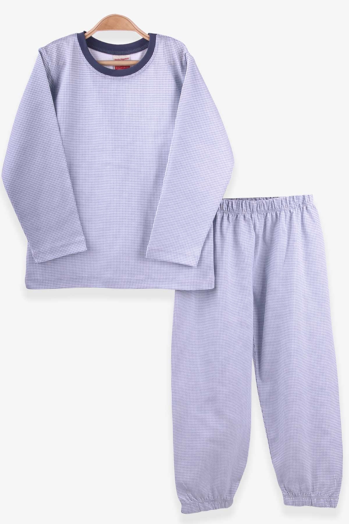 Breeze Erkek Çocuk Pijama Takımı Desenli Buz Mavisi (4-8 Yaş)