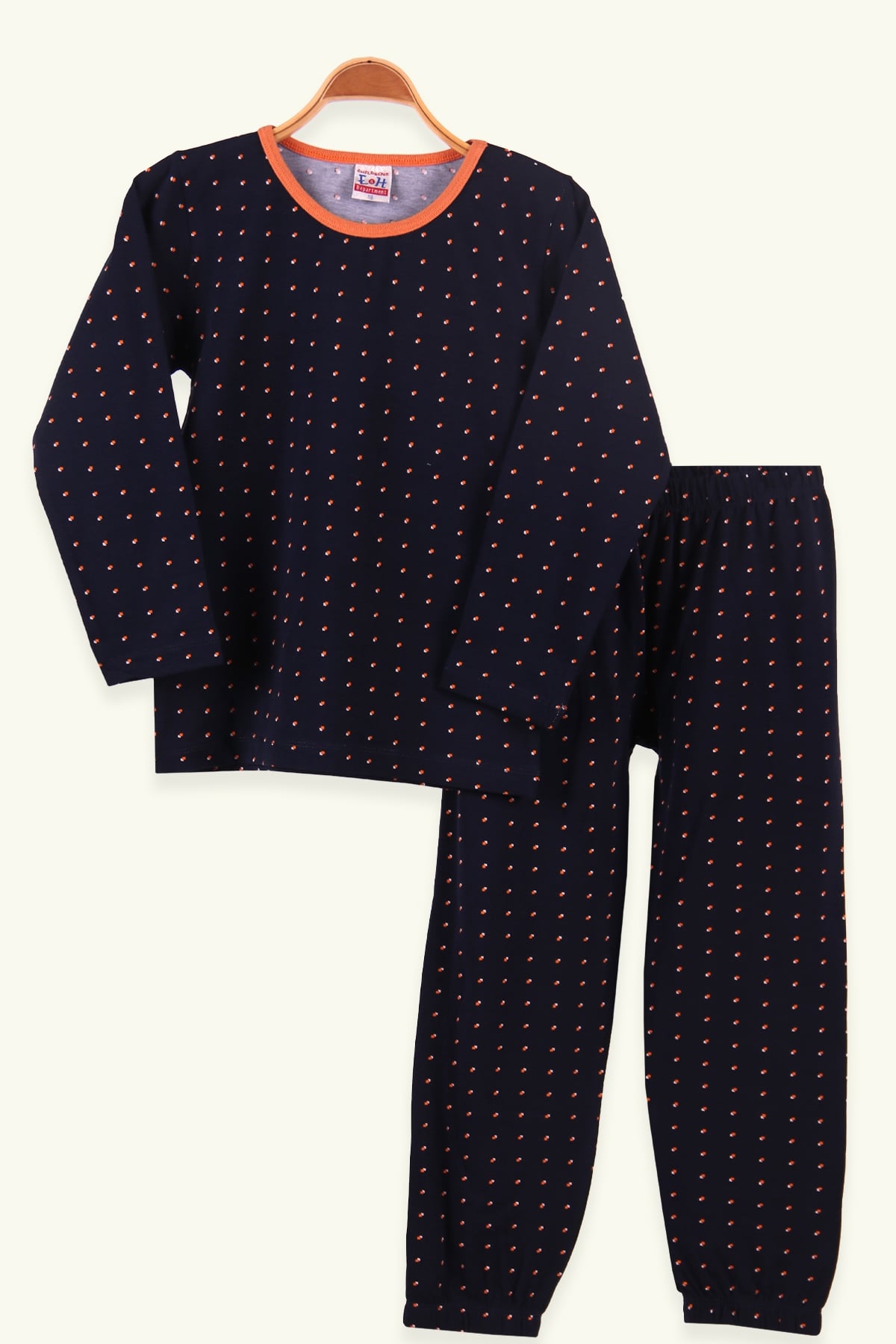 Breeze Erkek Çocuk Pijama Takımı Desenli Lacivert (6-10 Yaş)