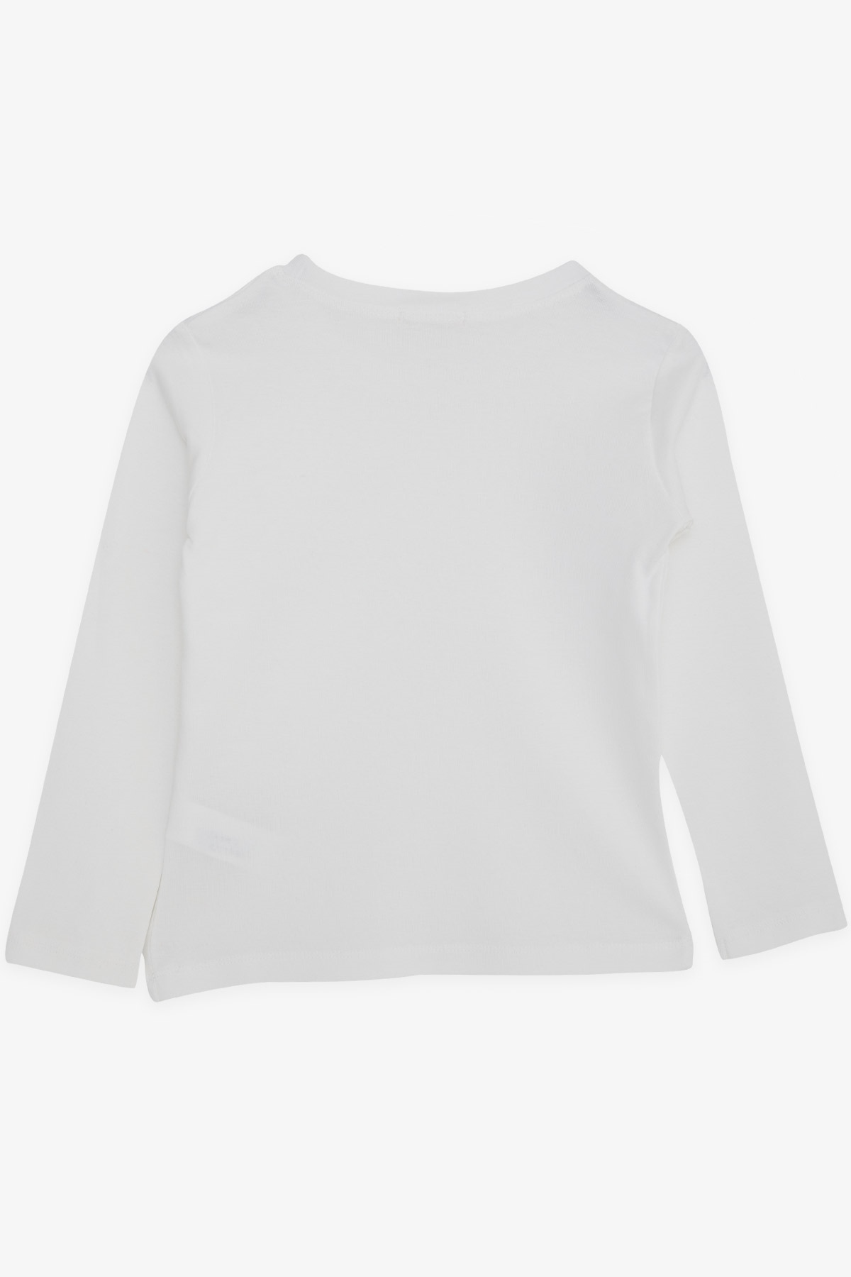 Breeze Erkek Çocuk Uzun Kollu Tişört Basic Ekru (4-8 Yaş)