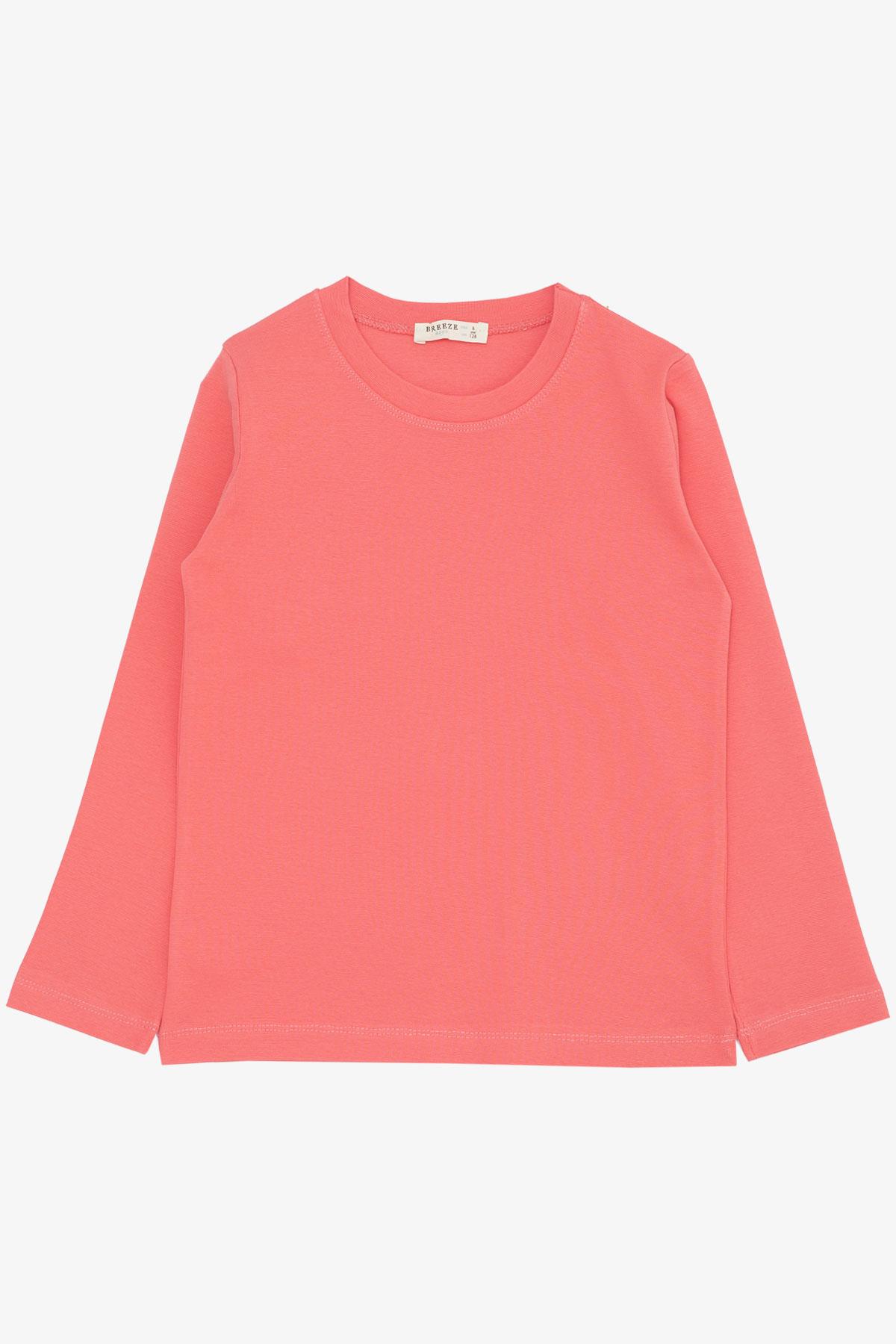 Breeze Erkek Çocuk Uzun Kollu Tişört Basic Narçiçeği (4-8 Yaş)