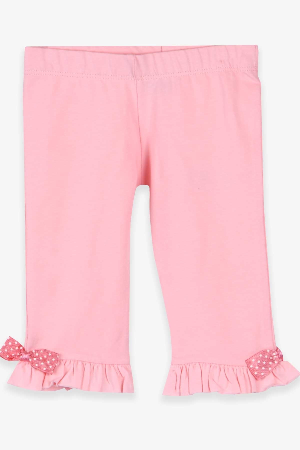 Breeze Kız Bebek Kapri Fiyonklu Fırfırlı Somon (1-5 Yaş)