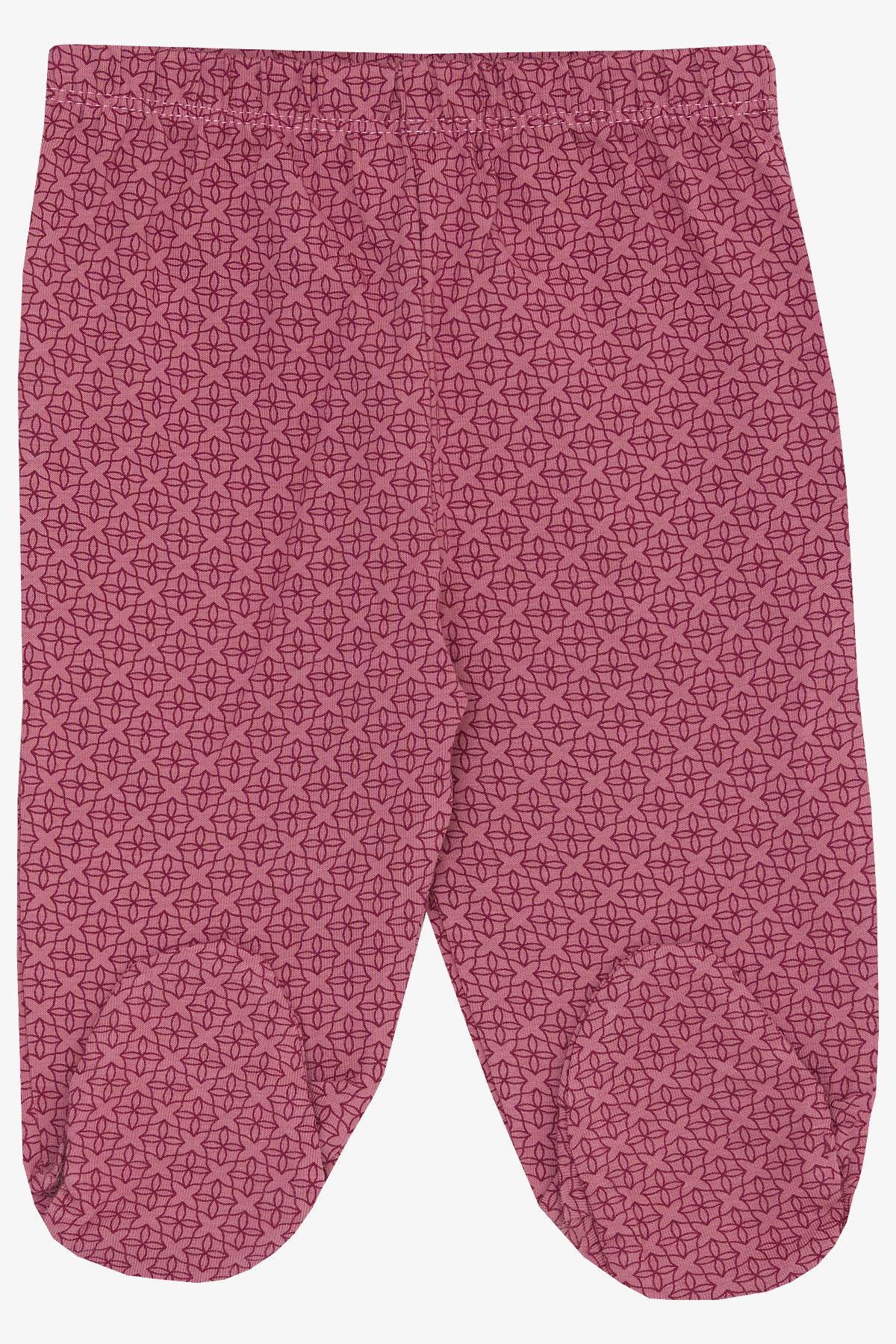 Breeze Kız Bebek Patikli Alt Desenli Gülkurusu (6 Ay)